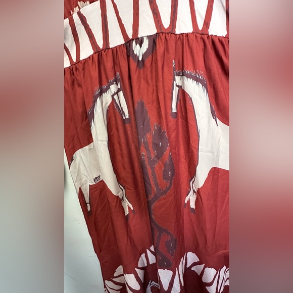 Horse Print Lantern Sleeve NEW - Stunning Fit - Picture 7 of 14